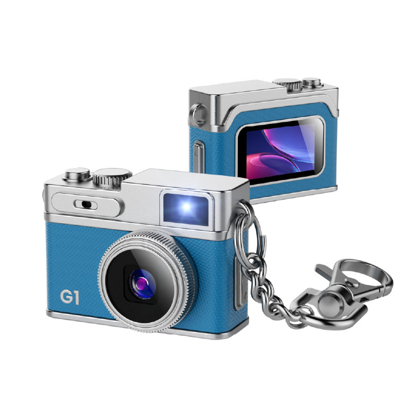 MiniLens G1 Retro Pocket Camera – 1080P HD Mini Digital Keychain Camera