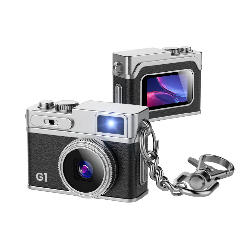 MiniLens G1 Retro Pocket Camera – 1080P HD Mini Digital Keychain Camera